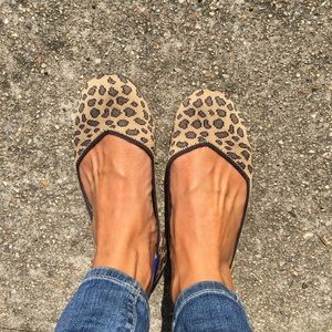 Rothys leopard shoes VGUC